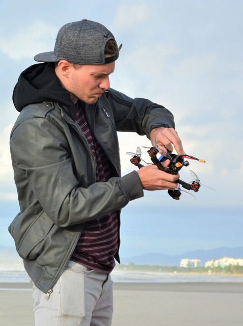 Imagen publicitaria para dar a conocer nuestro servicio de piloto de drones